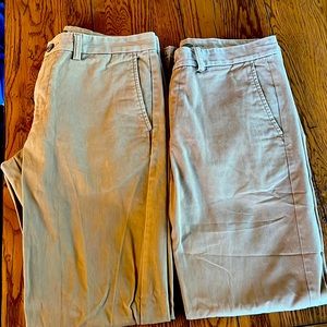 Lot of 2 old Navy mens khakis